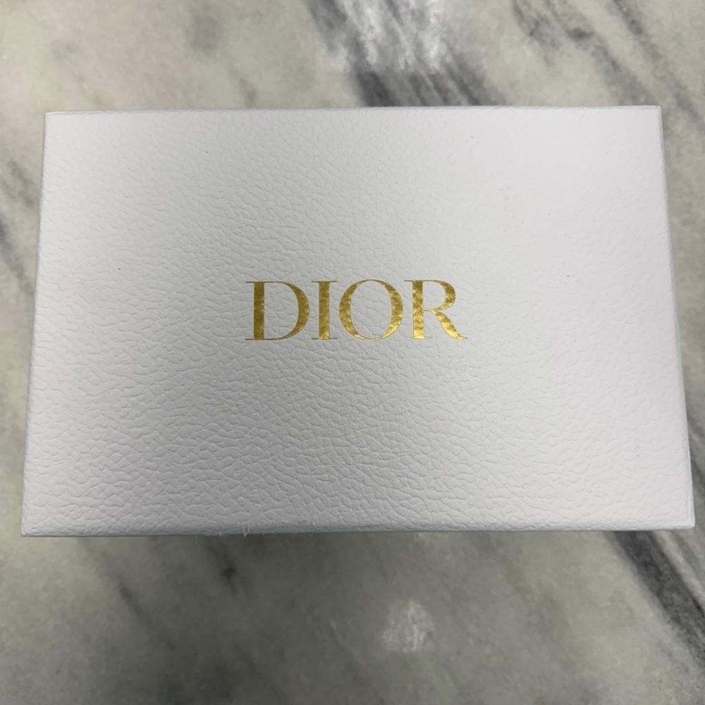 Dior Jewelry/Vanity Box with Gold Logo
